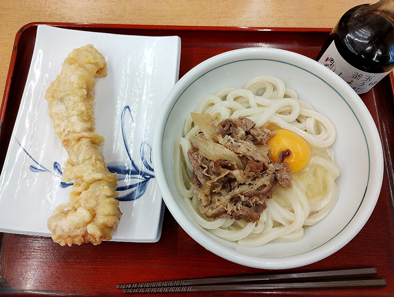 肉釜たま小670円